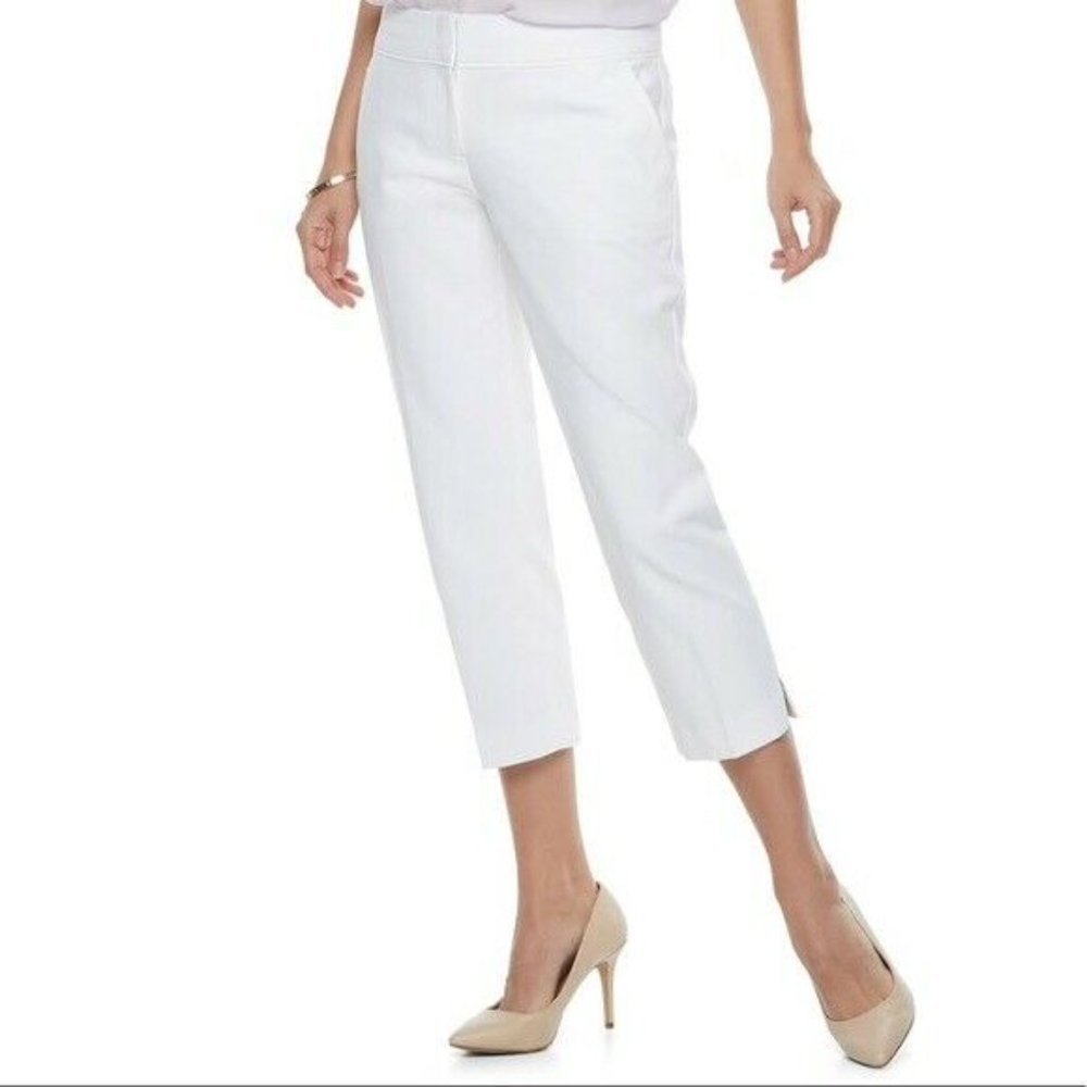 Apt.9 Torie Midrise Straight-Leg Curvy Capri Pants